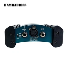 GAZ-133 Active DI Box Impedance Converter Stage Effector Phantom Power Supply