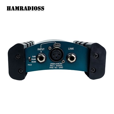 GAZ-133 Active DI Box Impedance Converter Stage Effector Phantom Power Supply