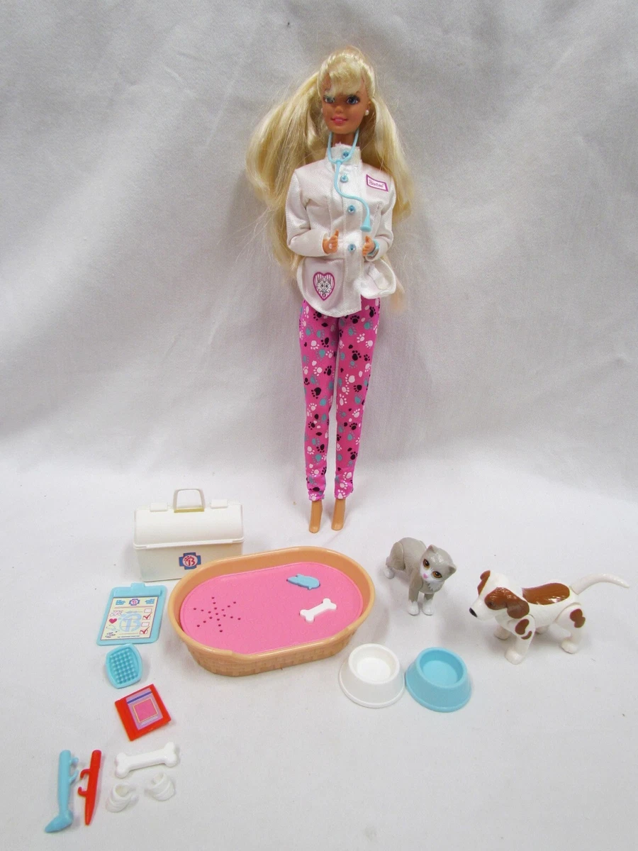Barbie vet best sale set dog
