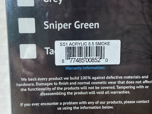 Stokerized™ by Vapor Trail 8.5-inch SS1 Acrylic Hunter Bow Stabilizer, Smoke - Picture 8 of 12