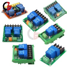 30A 1/2CH Relay Module Optocoupler Isolation High Low Trigger 5/12/24V 100-250V