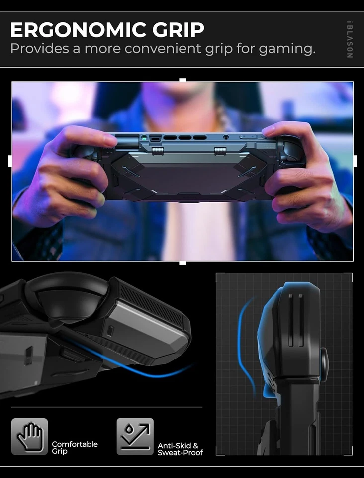 i-Blason for Nintendo Switch 2 Case, with Stand Dockable Foldable JoyCon Holder - Image 4 of 4