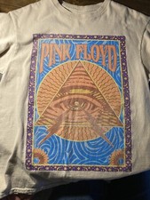 Vintage Pink Floyd Shirt Small Tons of Character Very Rare Division Bell Tour
