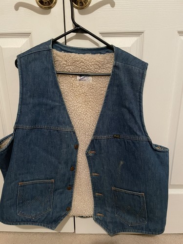 Vintage 1970's Wrangler Sherpa Lined No 