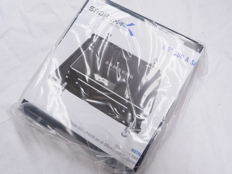 Sabrent 2.5 SSD & SATA Hard Drive to Desktop 3.5 SATA Bay Converter Mounting Kit - Image 3 of 4