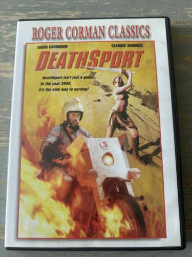 Deathsport DVD - Roger Corman -David Carradine - Claudia Jennings  - Photo 1/4