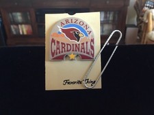 ARIZONA CARDINALS LOGO SKYLINE STAR NFL FOOTBALL LAPEL PIN BADGE * BRAND NEW*
