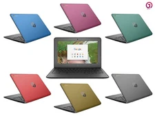 HP Chromebook 11 G6 11.6" Intel 2.40 GHz 4 GB RAM 16 GB eMMC Bluetooth Webcam SD