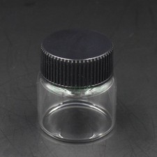 10pcs 20ml 40x37mm Empty Clear Glass Bottle Display Sweet Powder Storage Vials