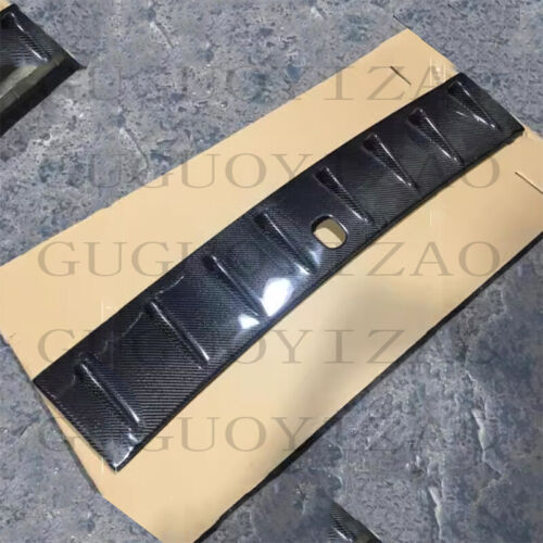 Real carbon fiber Vortex Generator Roof Spoiler For 2008-2015 Lancer EVO X 10 - Picture 2 of 4