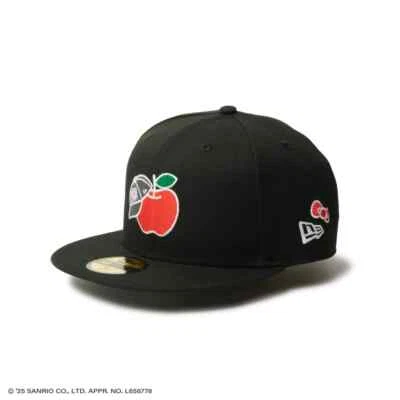 PSL New Era 59FIFTY x HELLO KITTY Sanrio Cap Apple Black 14348626 Japan 2025