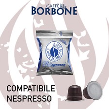 400 CAPSULE CAFFE COMPATIBILE NESPRESSO* RESPRESSO BLU CAFFE BORBONE