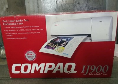 Compaq Color Inkjet Printer model IJ900 NEW! Complete In Original Box