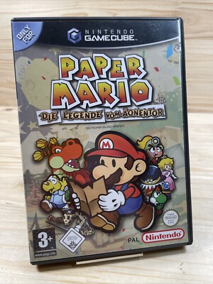 Nintendo GameCube Spiel   Papier Mario - Die Legende vom Äonentor #M54