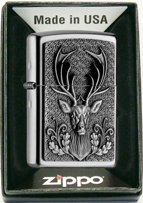 ZIPPO HIRSCH + WUNSCH DIAMANT GRAVUR  MIT oder OHNE Geschenkset      2004736