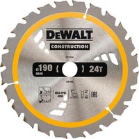Dewalt KreissäGeblatt D=190X30Mm Mit 24 WechselzäHnen