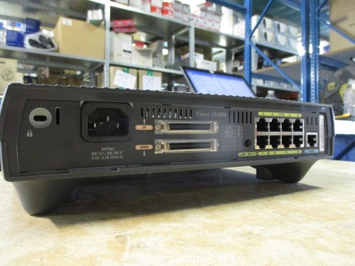 CISCO 1538M 8 PORTS 10/100 détection automatique Fast Ethernet HUB CISCO1538M - EXCL PSU - Photo 2/2