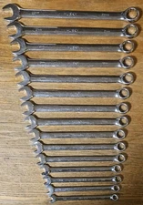 VTG HUSKY 15 Piece | Long Combination Wrench Set | 7mm to 22mm | 12 Point