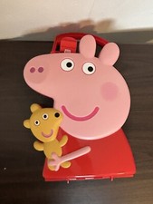 Peppa Pig Travel Carry Case Storage with Handle No Figures 2003 Vintage