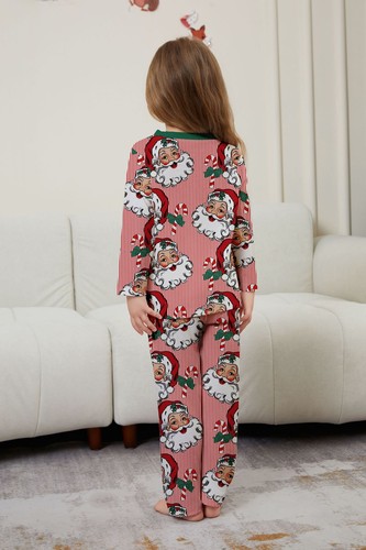 Christmas Matching Family Pyjamas Adults Kids Xmas Santa Cluas Nightwears PJ's - Picture 57 of 67