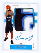 Chuma Okeke 2019 Panini National Treasures True Rookie Patch Auto /99 Magic
