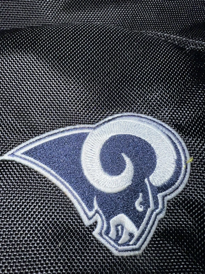 Mochila de equipaje de mano Mercury Luggage Los Angeles Rams negra Foto 2 de 4