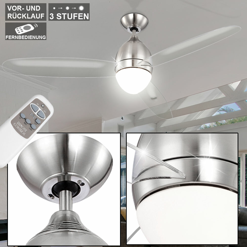 globo premier 0302 decken ventilator beleuchtung fernbedienung lampe  48376304
