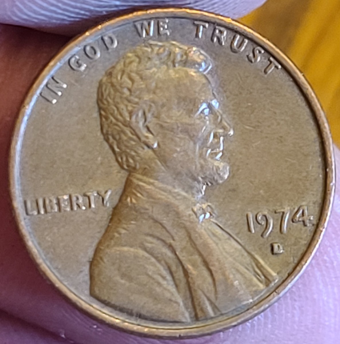 1974 D Lincoln Head Memorial Penny Doubled Mint Mark | eBay