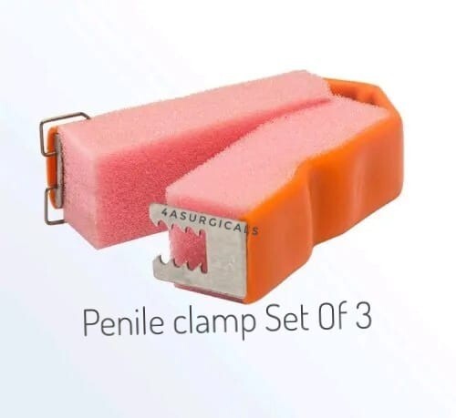 4A Penile Clamp Set of 3 Urology Light Weight | eBay