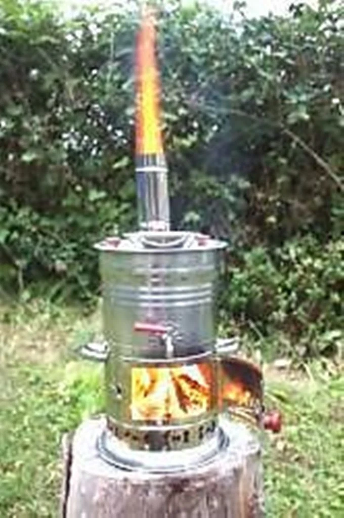 8L BOAT CAMPING TENT CARAVAN TEA KETTLE HOT WATER HEATER WOOD STOVE | eBay