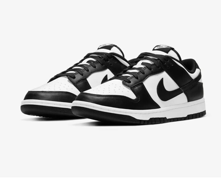 靴 NIKE WMNS DUNK LOW DD1503-101 Nike Women's Dunk Low Retro Panda Black/White Shoes DD1503