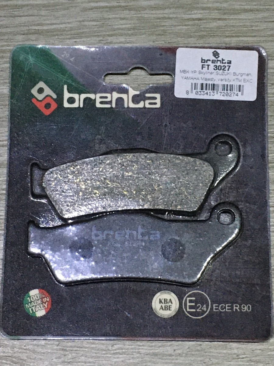 Brenta FT3027 Organic Brake Pads – Front For KTM Motorcycles, Made In Italy, Asbestos-Free