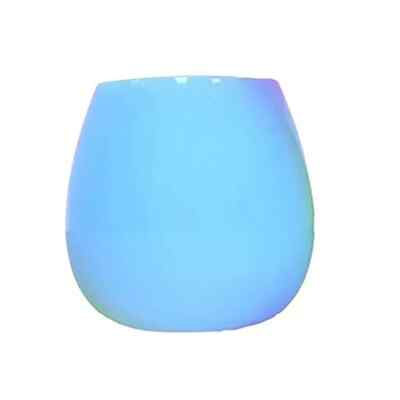 SiliconeZone Unbreakable Glass Set (set of 2) BLUE - Brand New in Package!!