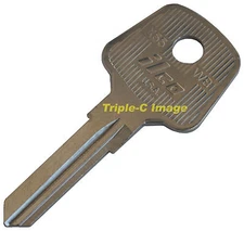 Key blank for your Triumph Spitfire, TR6, Jaguar - X55 WB1 see photos