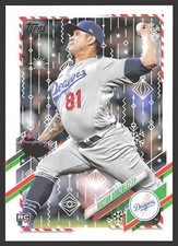 2021 Topps Holiday #HW166 Victor Gonzalez RC