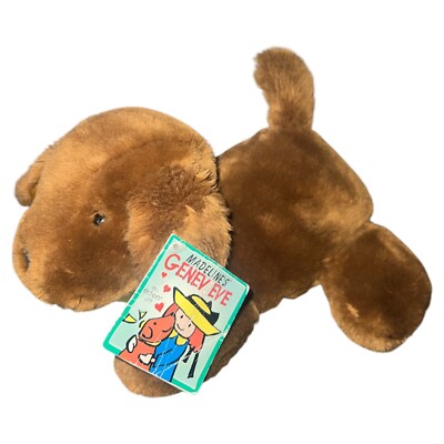 Madeline Genevieve Puppy Dog Plush 1998 Eden Original Collectible With Tag 9 In