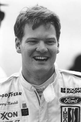 Four-time SCCA Trans-Am champion Tommy Kendall Santa Monica CA Ken- Old Photo