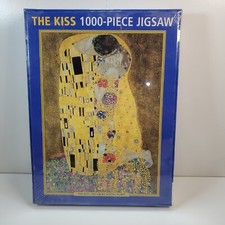 THE KISS Gustav Klimt 1000 Piece Jigsaw Puzzle 19" x 27" New Sealed