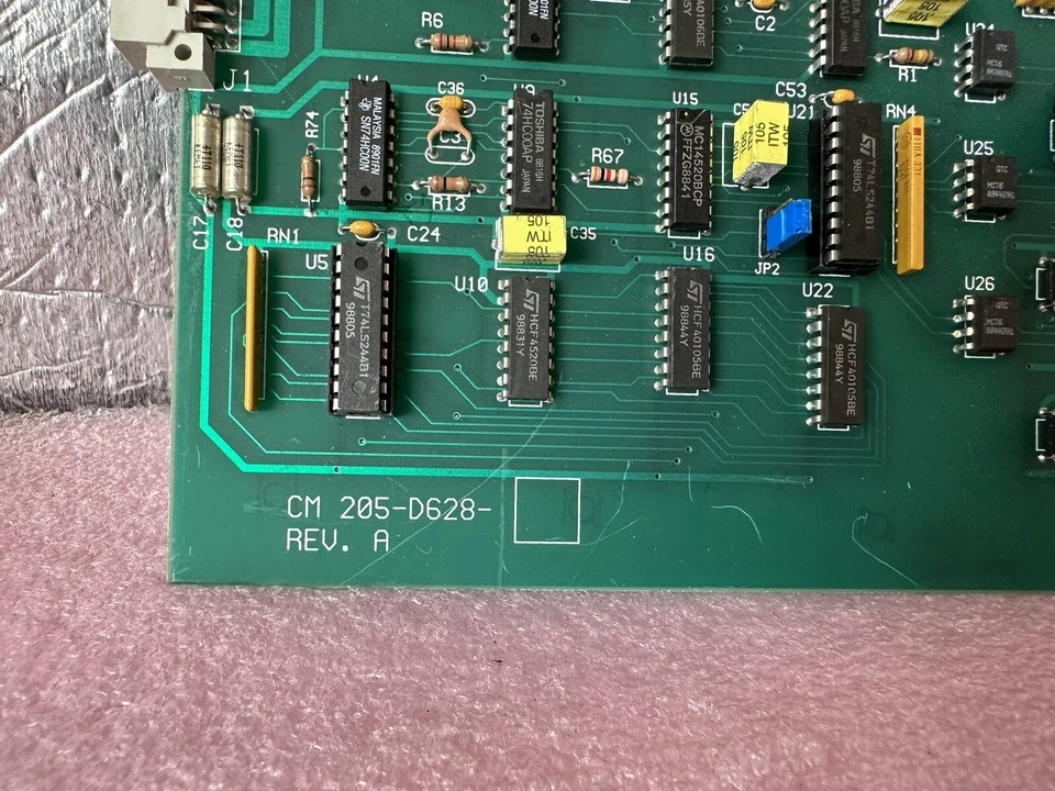 CM 205-D628 PLACA DE CIRCUITO REV A Foto 3 de 4
