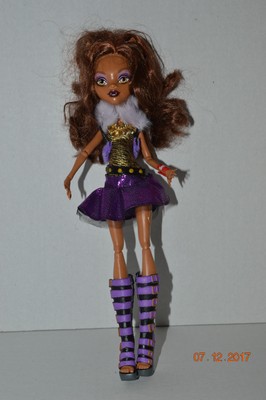 clawdeen wolf purple hair