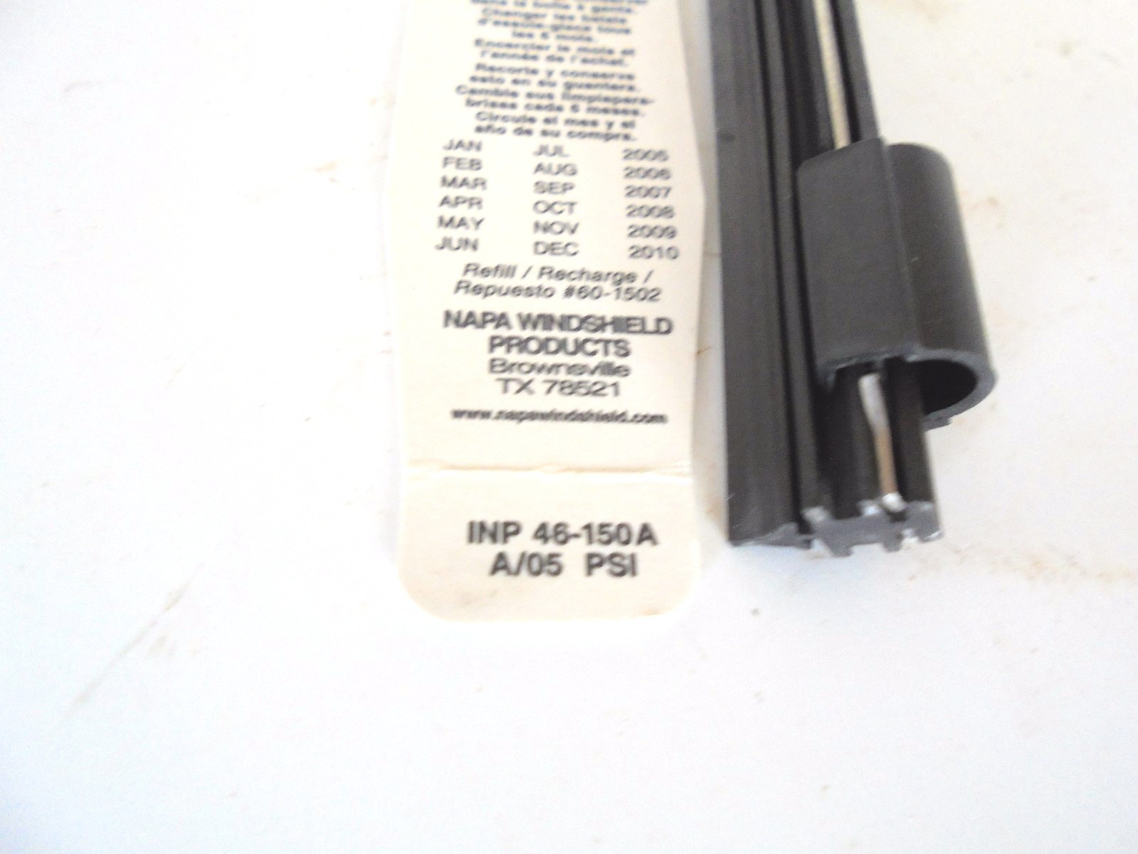 601502 NAPA BY Trico 46150 EXACT FIT REAR WIPER BLADE REFILL eBay