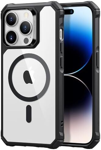 for iPhone 14 Pro Max Case, Compatible with MagSafe, Shockproof Military-Grade P