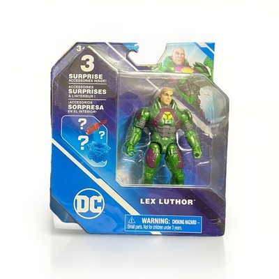 DC Lex Luthor 3.75'' Action Figure 2022 Super Heroes Justice League Spin Master
