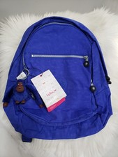NUEVA MOCHILA ESCOLAR KIPLING Nylon Challenger FONDO DE CRISTAL AZUL NIÑO NIÑA ESCUELA