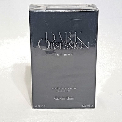 Dark obsession by Calvin Klein 4.0 oz / 120 ml eau de toilette spray -Sealed box