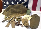 Authentic 1964 Hasbro GI Joe ACTION SOLDIER Early Issue ALL JAPAN BIVOUAC SET