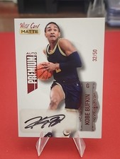 2022-23 Wild Card Matte Premium Autographs Kobe Bufkin Silver-Red Foil /50 ( RC)