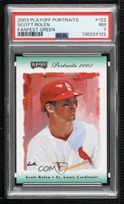 2003 Playoff Portraits All-Star Fanfest Green Scott Rolen #122 PSA 7 HOF i4v