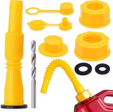 1 Kit Spout Replacement Set, Flexible and Retractable -1 Kit with Drill Bit