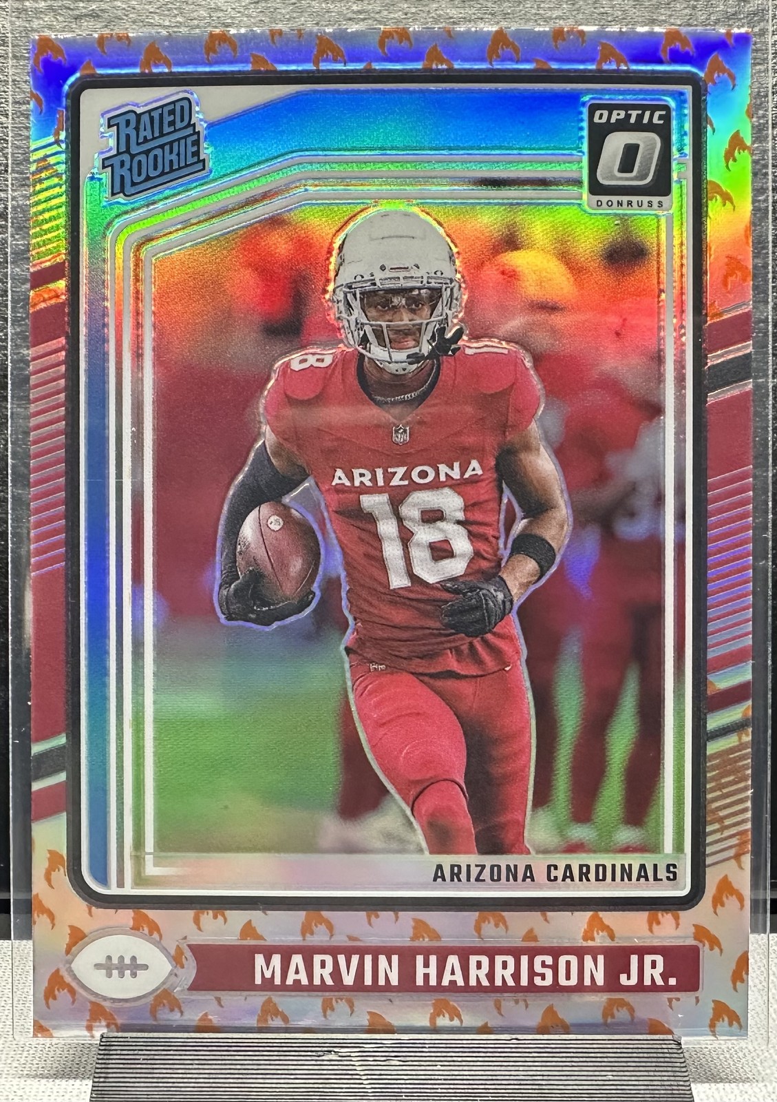 Marvin Harrison Jr. 2024 Optic #276 Fire /(SSP)